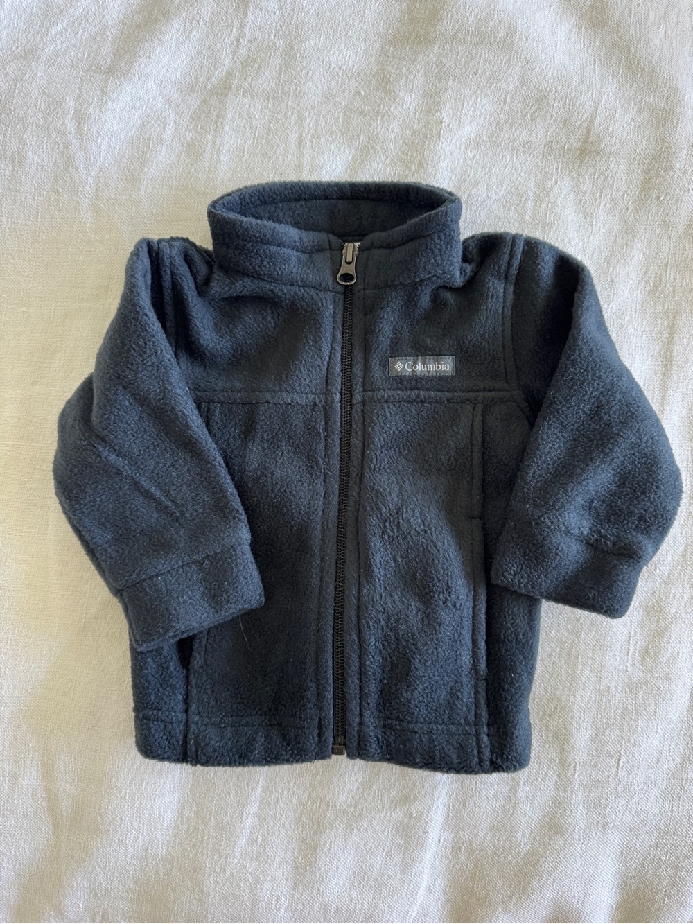 Columbia Baby Black Full-Zip Fleece Jacket 6-12m